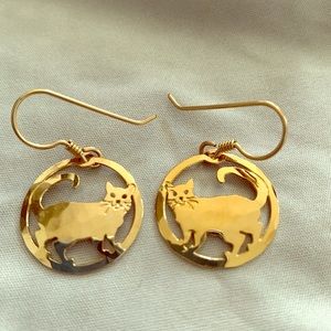 Wild Bryde Cat Earrings